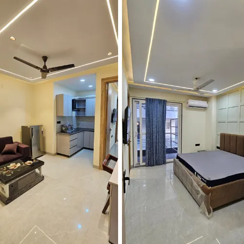 1 BHK Flat for Rent in Sector 45 Gurgaon